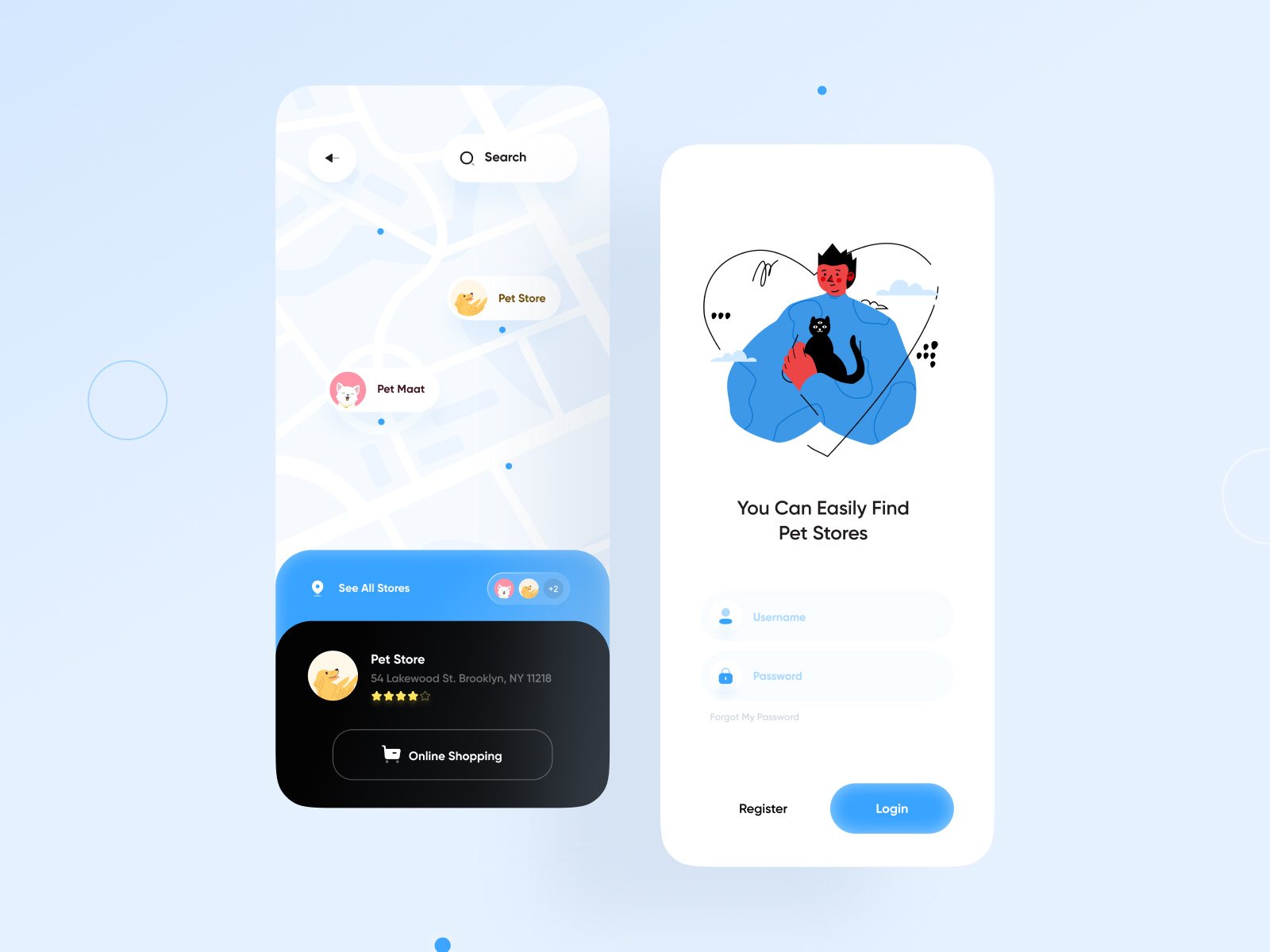 Pet it 🐱 Online pet store by Hesam Mousavi on Dribbble