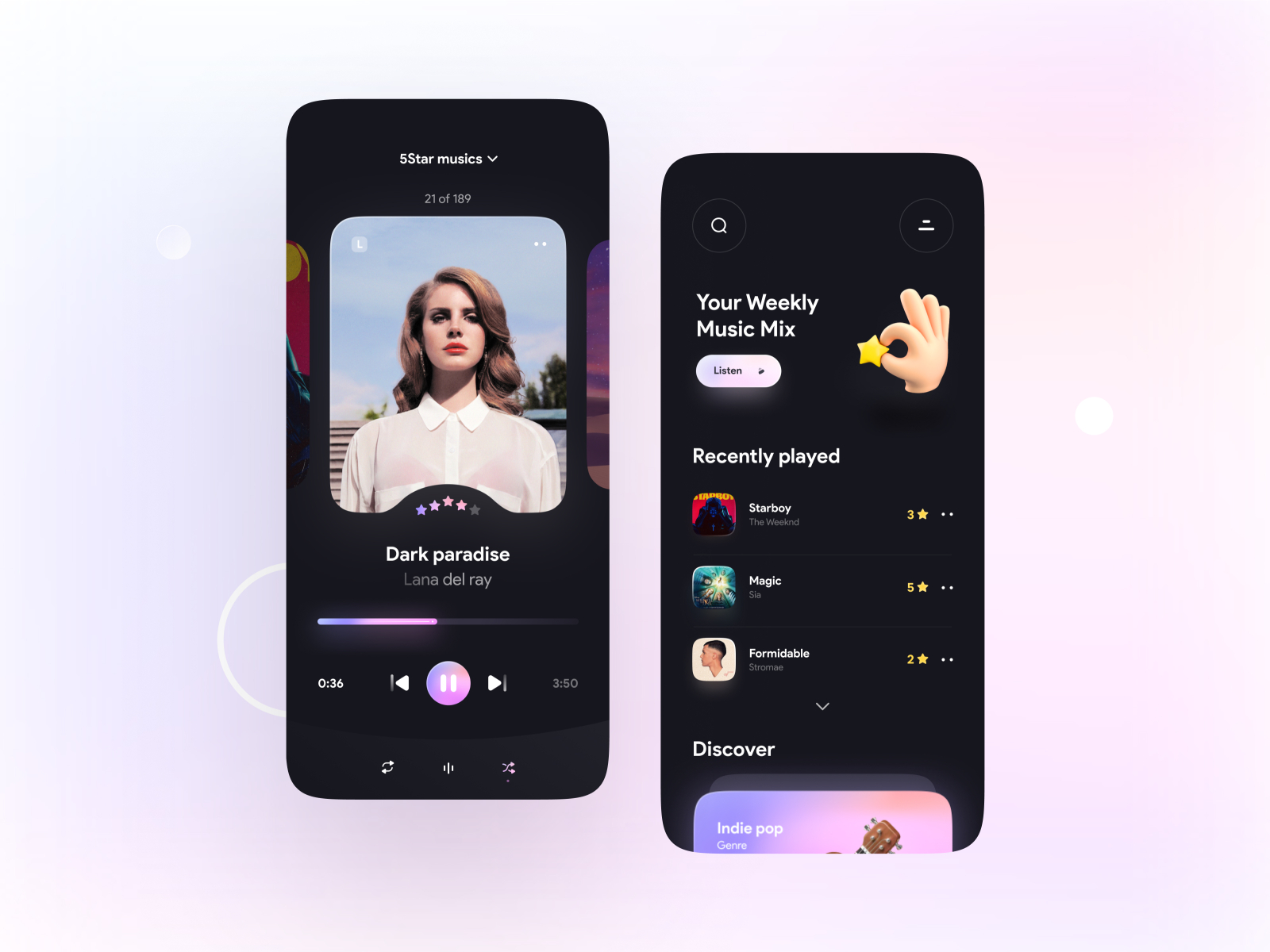 iphone music player app not itunes