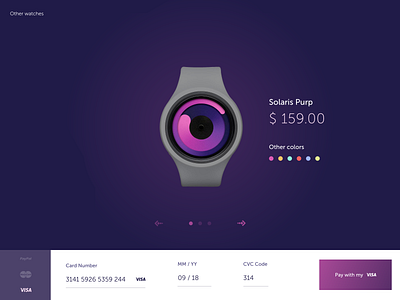 Credit Card Checkout - DailyUI002 bright colors credit card form credit card payment daily 100 daily 100 challenge daily challange daily ui dribbble desiginspiration ingridable interface design invisionstudio landing page design ui ux ux watch