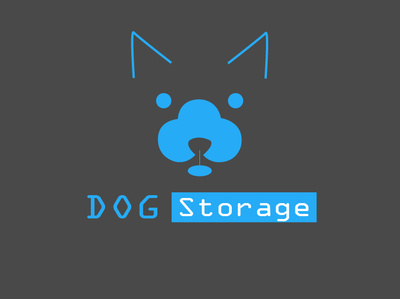 Dog Storage design dog storage illustration illustrator logo design love minimalist design pet storage vector
