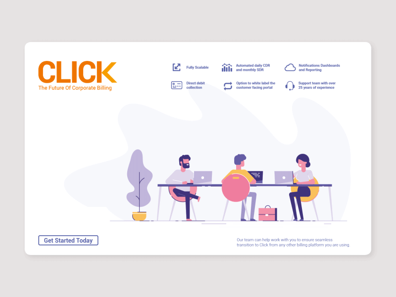 Cloud Billing Website animation app branding clean design icon identity illustration ios lettering logo minimal mobile type typography ui ux vector web website