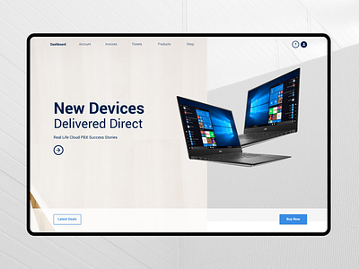 Technology Landing Page Design Webite animation branding design identity minimal mobile ui ux web website