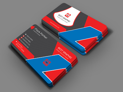 Best Business Card colorful corporate creative design designer elegant name card orange pattern print ready pro professional simple smart