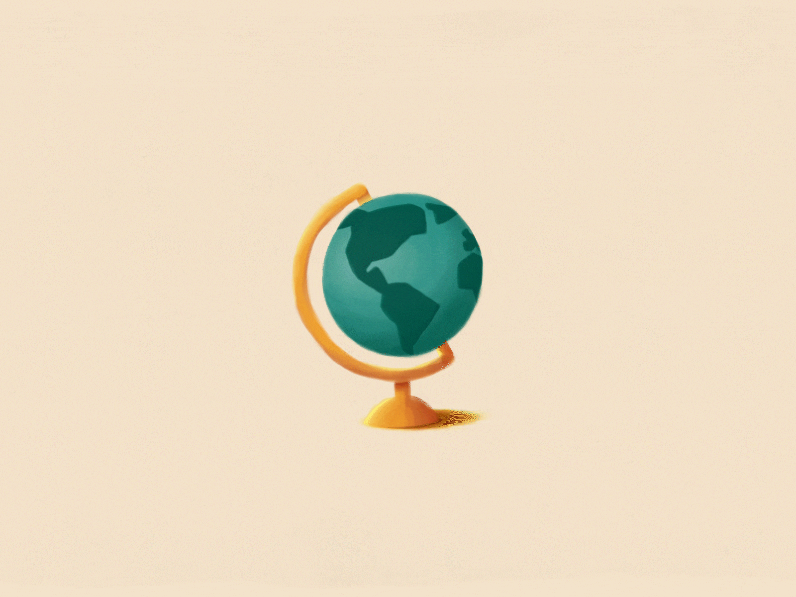 Travel the World after effects animation around the world cute design globe illustration journey map map marker map pin paperplane photoshop pin travel travelling