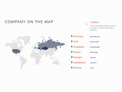 Interactive map animation business company designer finances financial interactive interactive prototype interface map motion ui offices viktor klimenko web world map