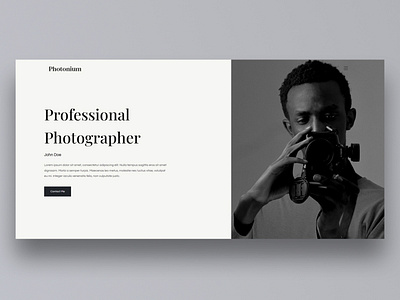 Photonium - Photographer Portfolio Wordpress Theme