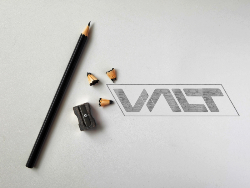 Valt Securities Logo Concept logopassion logoinspirations logodesigner logodesign logo graphicdesign designinspirations wordmark adobe logotype customtypeface rhombus