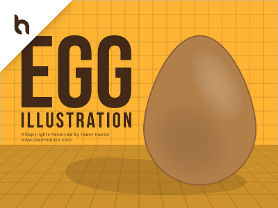 Simple Egg Illustration by Team Hactor