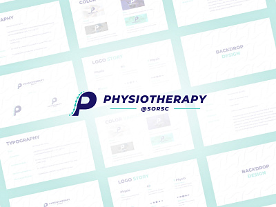 Physiotherapy SORSC Logo Concept brand brand book flat logotype medical minimalism physiotherapy recent shots