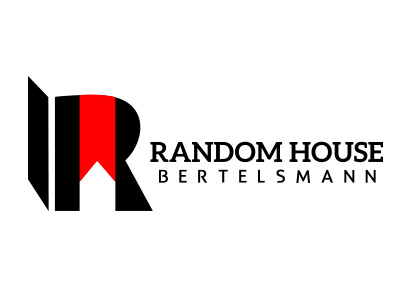 Random House bookmark books conceptual house logo rebrand