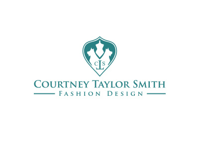 Courtney Taylor Smith Fashion Design branding design dogs dressform fashion identity logo monochromatic regal