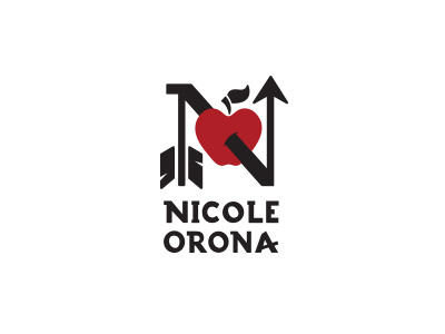 Nicole Orona -Branding 2014 apple arrow black branding design identity illustration lettering logo red type typography