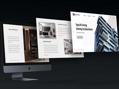 Luxury Apartment Website adobe xd apartment architecture home interface design landing page luxury realestate ui design uiux user interface design webdesign