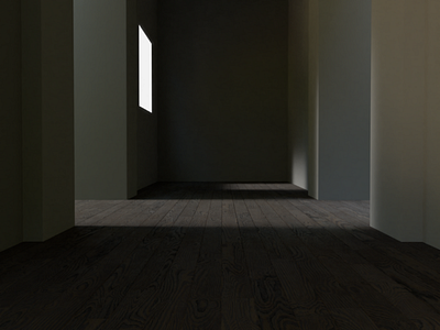 3D Render - Interior Light Space