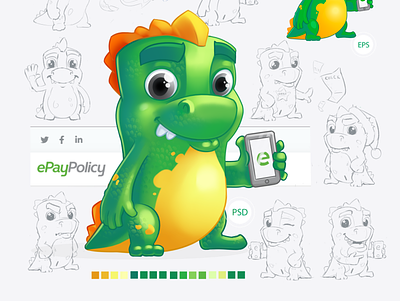 Character Design aligator animals character dino dragon illustration mascot mascot design
