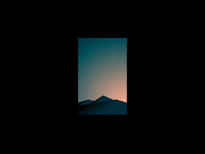 Film - Mountains adobe illustrator ai art cameraroll design dribbble evening film illustration illustrator landscape mountain nature pastel pastel color rock sky sunset vector