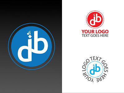 DB Logo brand design branding buy a logo corporate identity identity illustration logo design logotype symbol vector logo