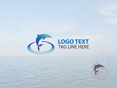 Dolphin Logo brand design branding buy a logo corporate identity identity illustration logo design logotype symbol vector logo