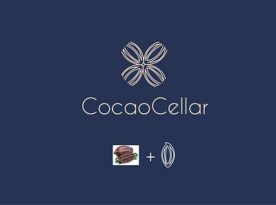 Cocao Cellar Logo branding design logodesign