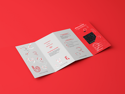 REDCARPETUP SIM CARD BROCHURE advertising brand design brand identity brouchure design simcard