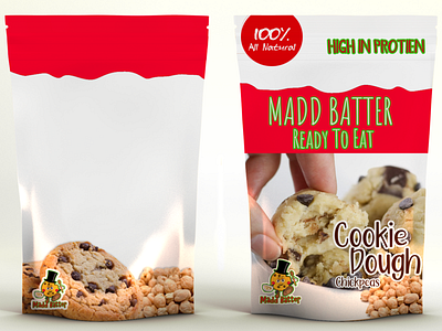 Madd Batter Pouch batter packagedesign pouch