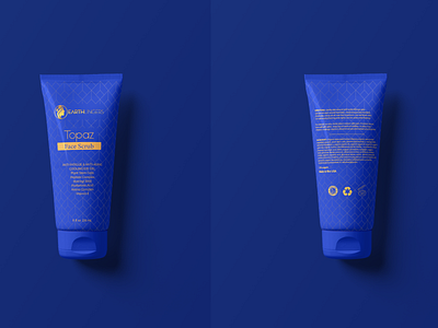 face scrub branding cosmetics packagedesign scrub