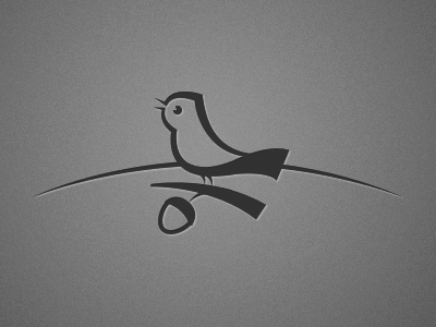 Birdie bird illustrator logo vector