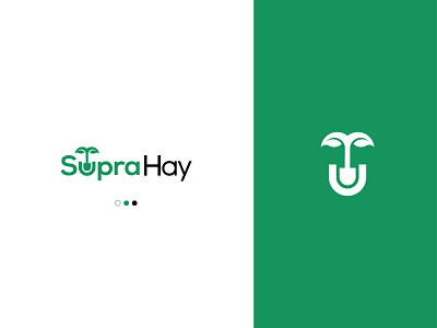 Supra Hay Logo Design brand design brand identity branding branding design colorful concept design flat graphic design grass icon identity logo logo design minimalist model tree typography vector