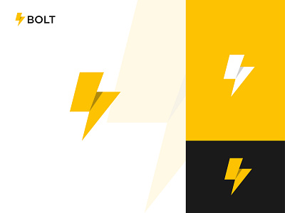 Bolt app bolt brand identity brand logo branding colorful concept design flat graphic design icon logo logo design modern power power logo vector
