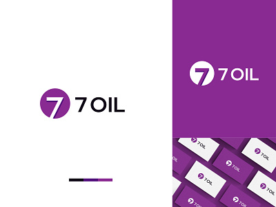 7 oil Modern Logo Design