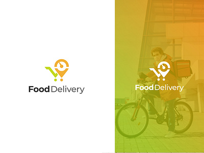 Food Delivery brand identity branding business colorful company concept design flat food app food delivery food logo design graphic design icon logo logo design minimal minimalist modern services vector