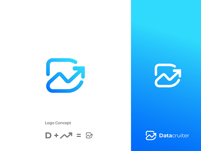 Data cruiter Modern Logo and Branding design