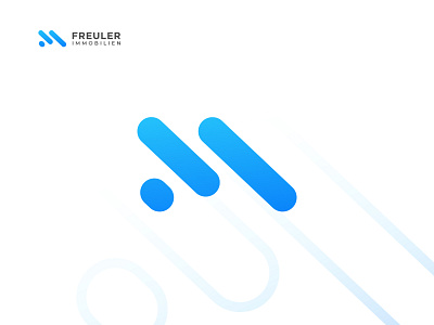 Freuler Modern minimalist Real Estate logo & F Letter