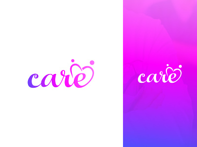 Care Health and Heart Logo and Branding Design