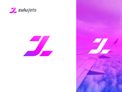 Zulu Jets Modern Logo and Branding design