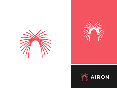 Airon Modern minimalist logo design and branding design