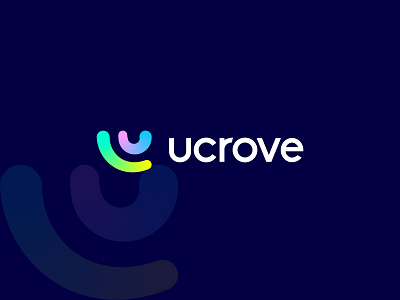 Ucrove moder minimalist letter logo design