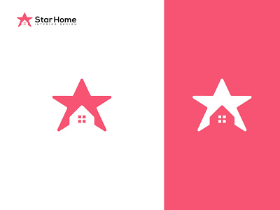 Star Home Modern minimalist Logo and Branding Design