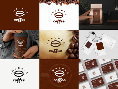 Coffee Imports modern minimalist Logo and Branding Design