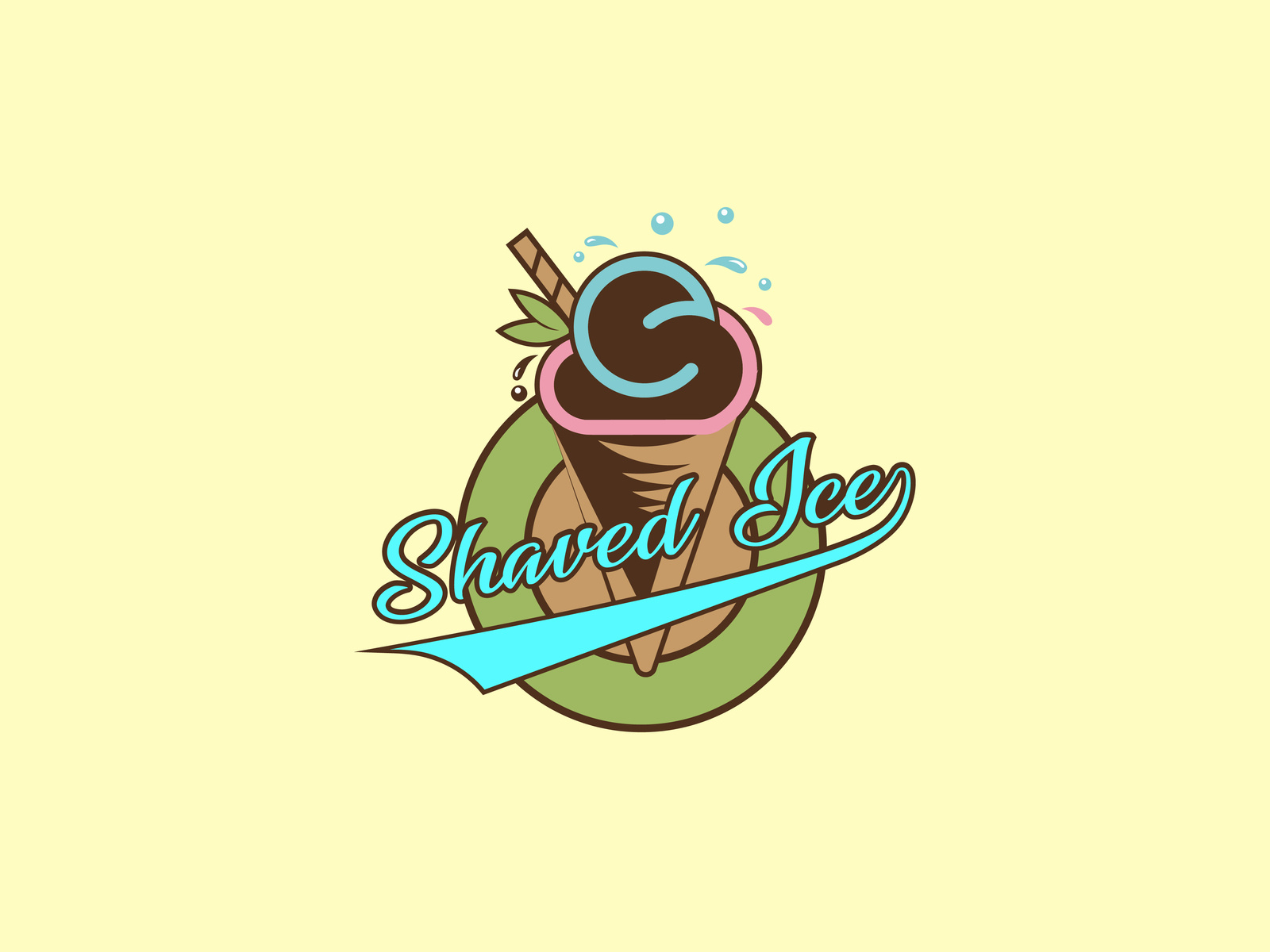 Shaved Ice by Rejaul Karim Logo & Brand identity Designer on Dribbble