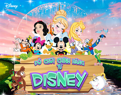 Disney POSTER branding design illustration poster