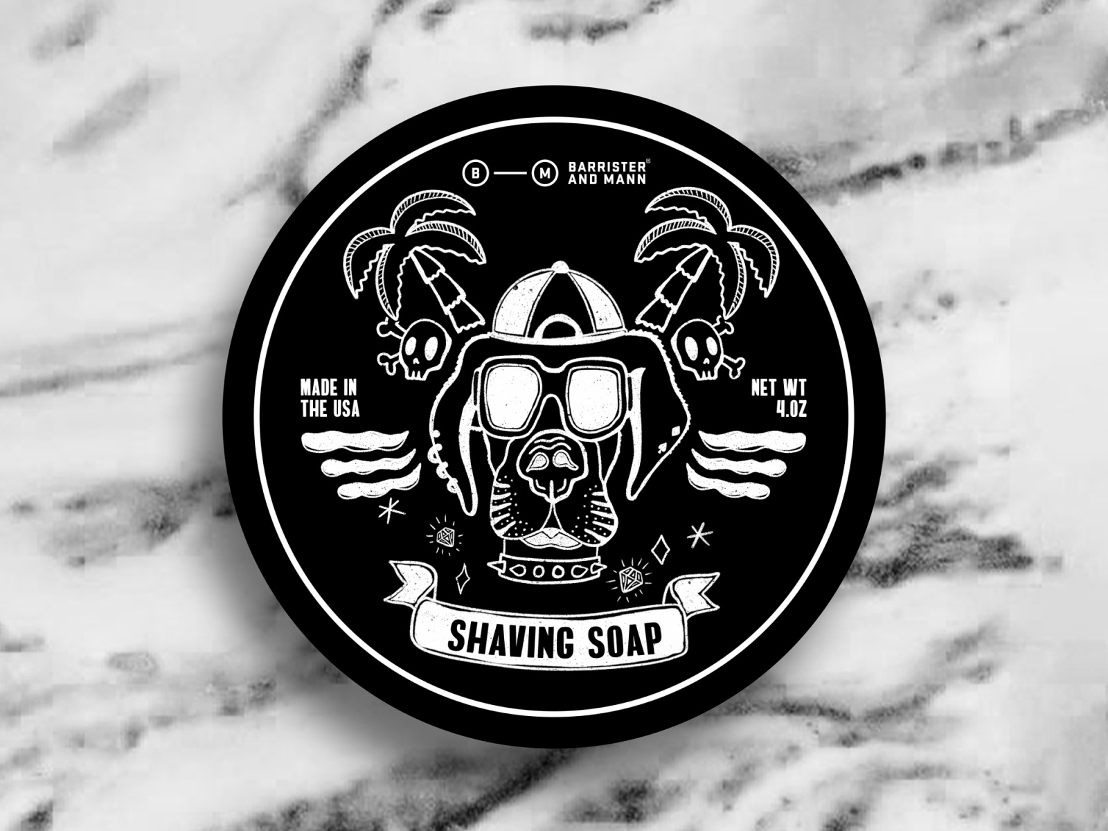 shaving soap label design by Random.art.creator on Dribbble