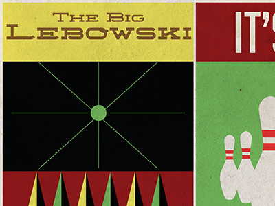 Lebowski design illustrator lebowski photoshop