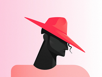 Chapeau Rouge 2d design adobe adobeillustator affinity art branding character clean design flat geometric icon identity illustration inspiration ios minimal mobile ui vector