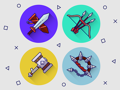 Fantasy Flat Icons