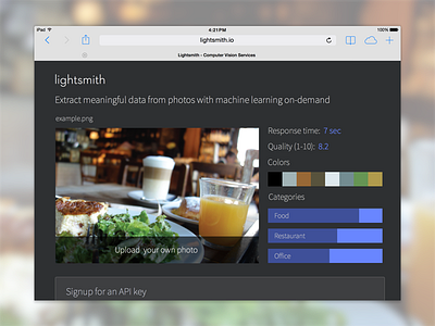 Lightsmith iPad -> Safari