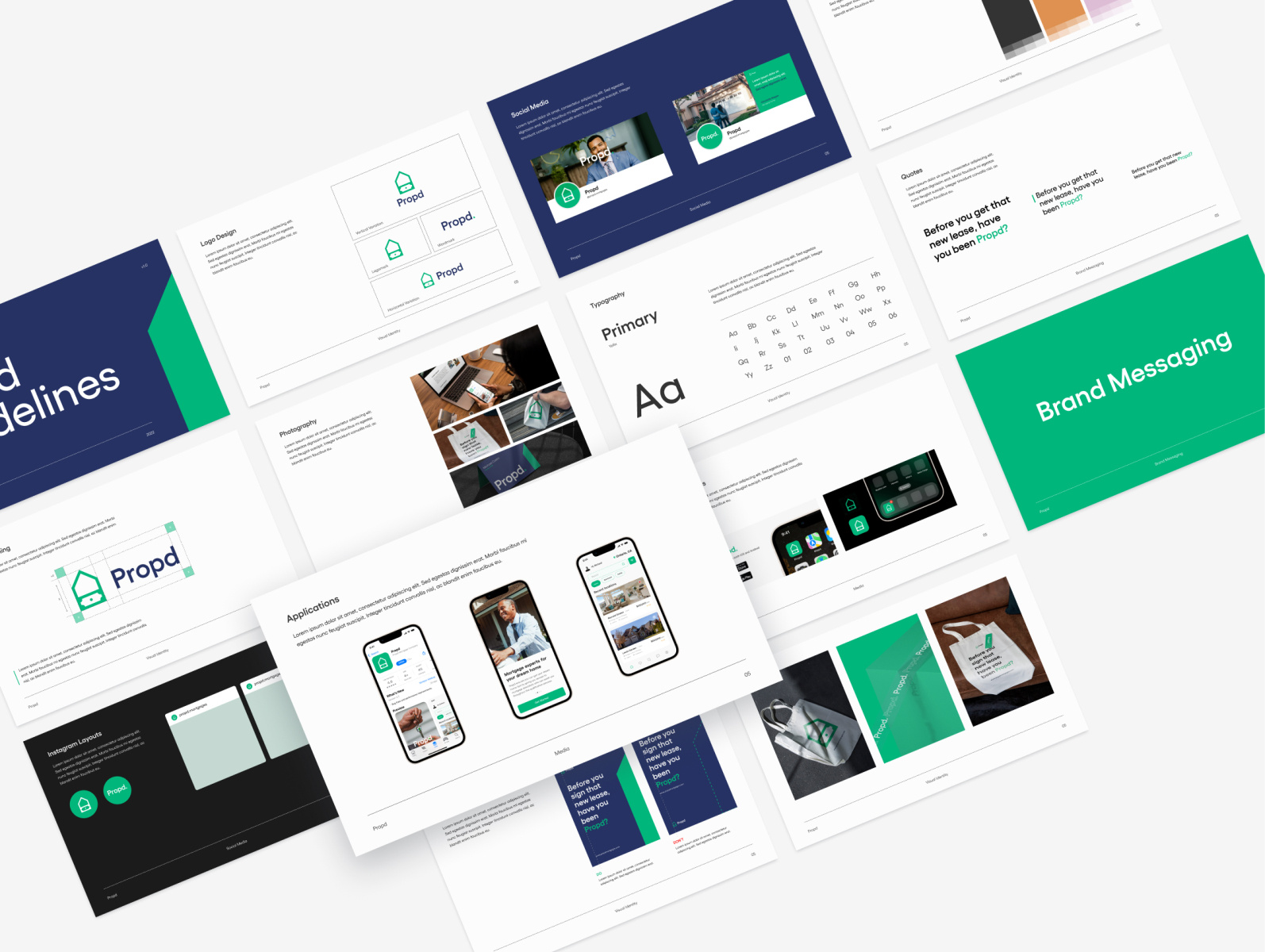 Propd Brand Guidelines By Richard Ajayi On Dribbble