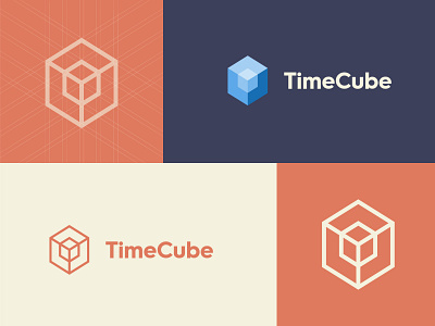 TimeCube — Brand Identity brand design brand designer branding design figma graphic design logo tech company visual design