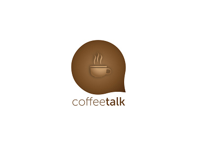 coffeetalk brand and identity branding icon ios logo logo design minimal minimal art minimalist typo