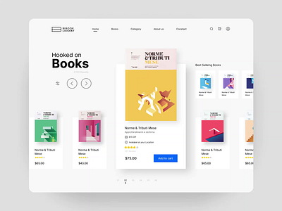 Ecommerce Web Design book shop book store design ecommerce ecommerce app ecommerce magazine ecommerce uiux ecommerce web design library magazine minimal minimalist online book shop online shop shop ui uiux ux web design